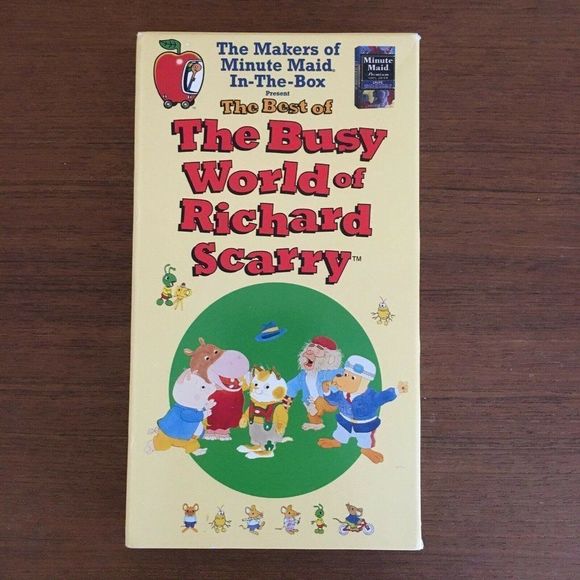 The Best of The Busy World of Richard Scarry (VHS, - Picture 1 of 4